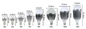 5w A60 aluminum housing led bulb supplier