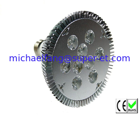 China High power 9w LED Par light spot light E27 2 years warranty CE Rohs certificates supplier