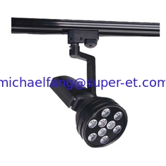 China BLACK 9W High power LED track light supplier