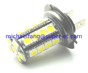 China OEM High power auto bulbs led fog light H7 30SMD5050 DC12V with emark supplier