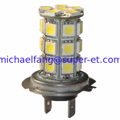 China High power auto bulbs led fog light H7 27SMD5050 DC12V best price supplier