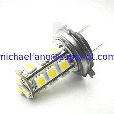 China High power LED auto bulbs led fog light H7 18SMD5050 DC12V LED CAR LIGHT supplier