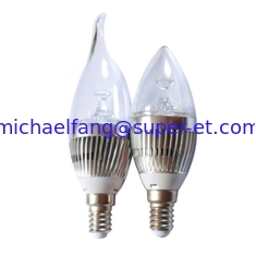 China Manufacturer LED global bulb candle light 3W white led candle light supplier