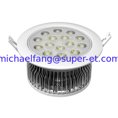 China Fins aluminum housing high quality retofit 15W high power recessed round LED down light supplier