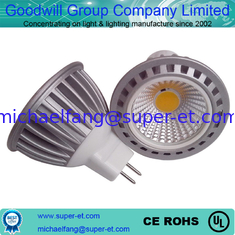 China High lumen high efficacy CE ROHS COB 3w MR16 led spot light with reflector and Ra&gt;80 supplier