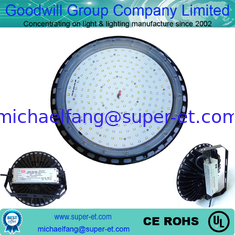 China Meanwell power driver  chips 3030SMD IP65 round black aluminum led high bay lamp street light supplier