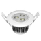 Fins aluminum housing high quality retofit 3W high power recessed round LED down light supplier