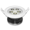 Fins aluminum housing high quality retofit 5W high power recessed round LED down light supplier
