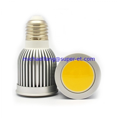 High brightness White 7W CU10 LED COB Spot light E27 Spotlight MR16 spot light slim supplier